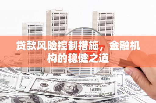 潘集贷款风险控制措施，金融机构的稳健之道