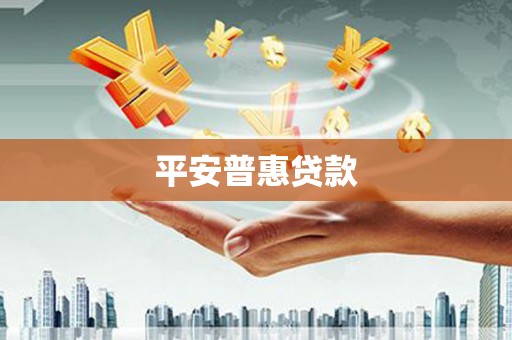潘集平安普惠贷款