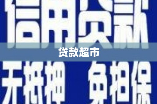 潘集贷款超市