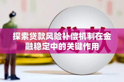 潘集探索贷款风险补偿机制在金融稳定中的关键作用