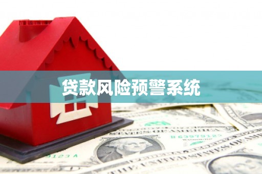 潘集贷款风险预警系统